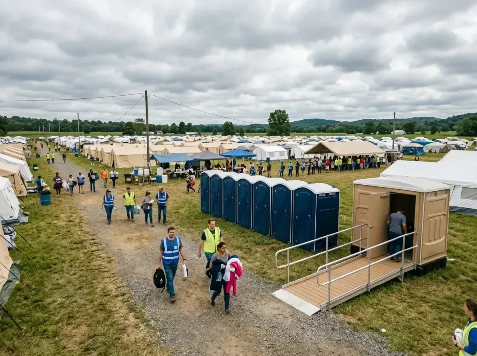 disaster-relief-camp-restrooms-010 — frequently asked questions, Dumpster & Portable Bathrooms Rental in South Russell, OH